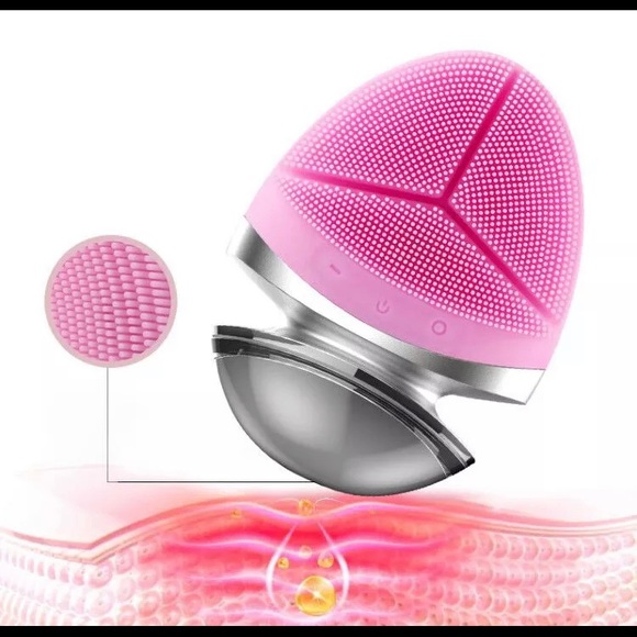 Silicone Leading-in Electronic Facial Brushes - Picture 2 of 10